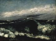 Gustave Courbet The Wave (La Vague) Spain oil painting artist